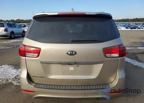 2015 Kia Sedona Lx z USA, uszkodzony, nr VIN KNDMB5C14F6035658